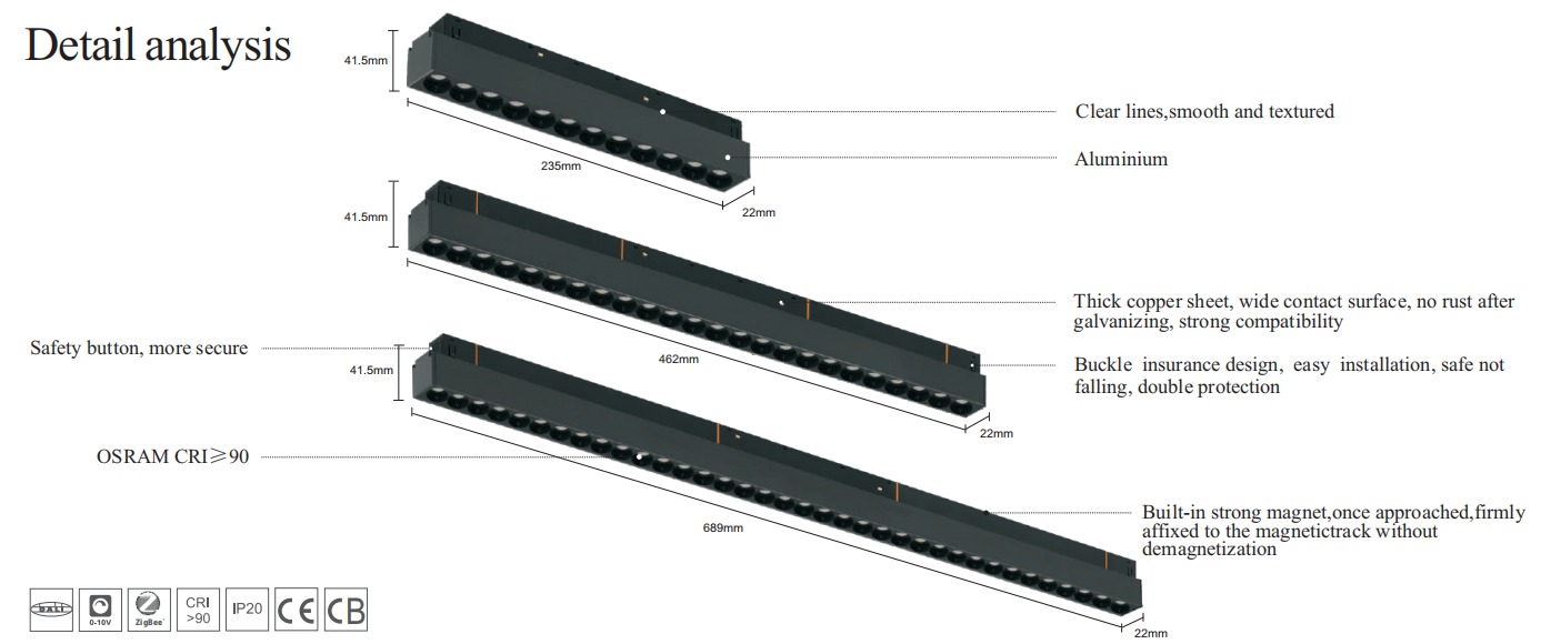 grille magnetic lights